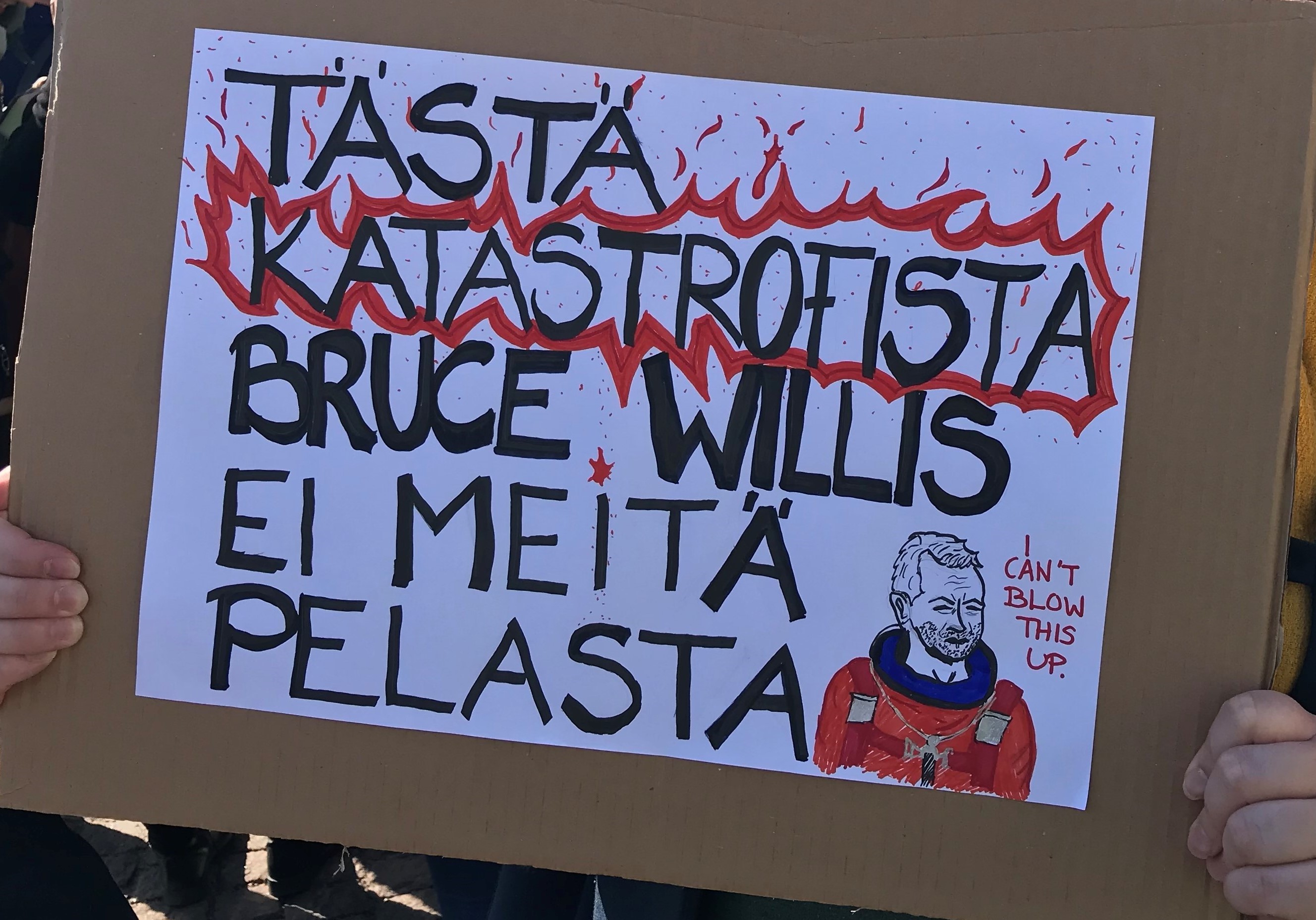 tästä katastrofista Bruce Willis ei meitä pelasta